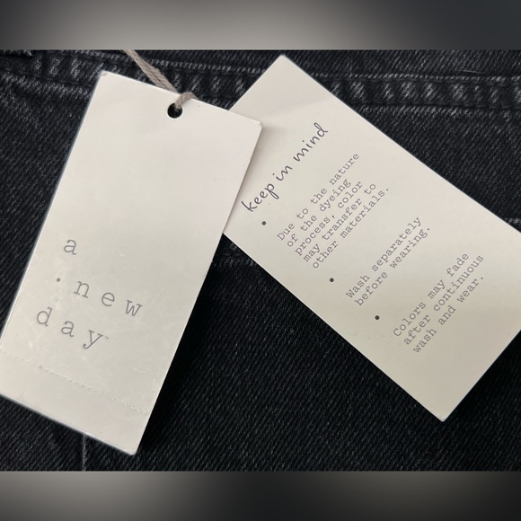 A New Day - Highest Rise Tapered Leg Women’s Jeans - Black - 14 - Picture 11 of 12